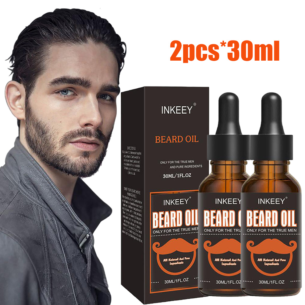 Hair Care Naturally - زيت العناية باللحية للرجال ، طبيعي