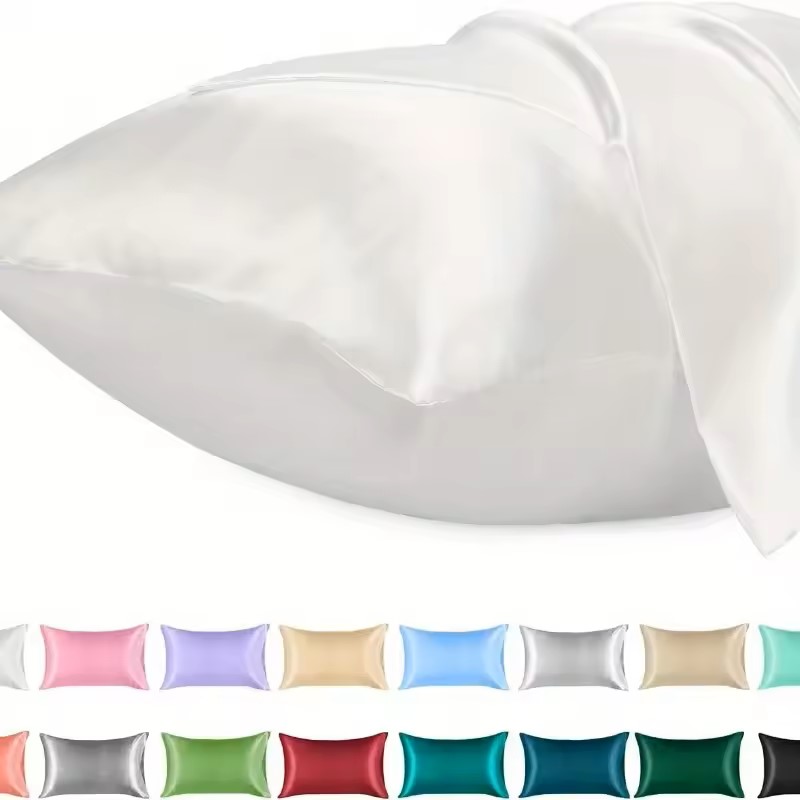 Satin Pillowcase Silk - غطاء وسادة من الساتان للشعر مشابه