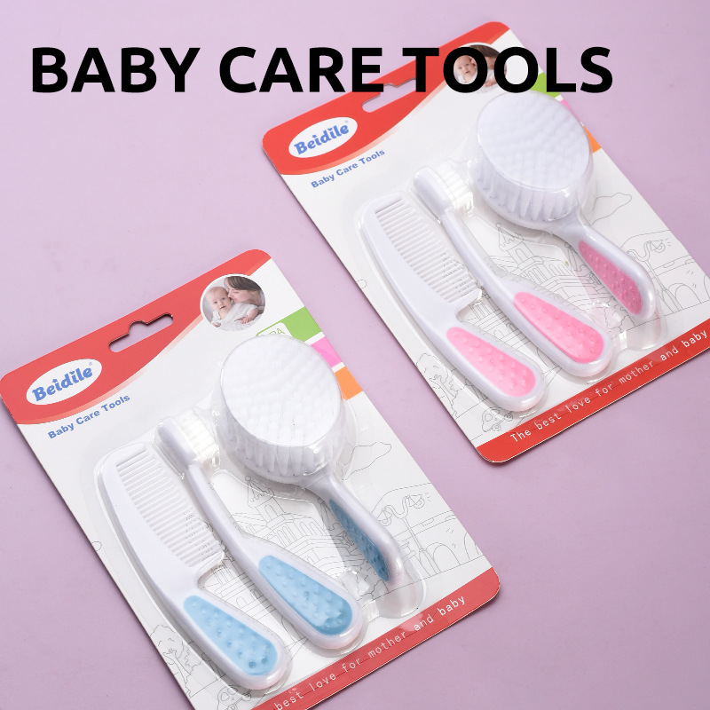 مشط أطفال جديد مكون من 3 قطع،  - مراجعة Hair Care Baby وسعره