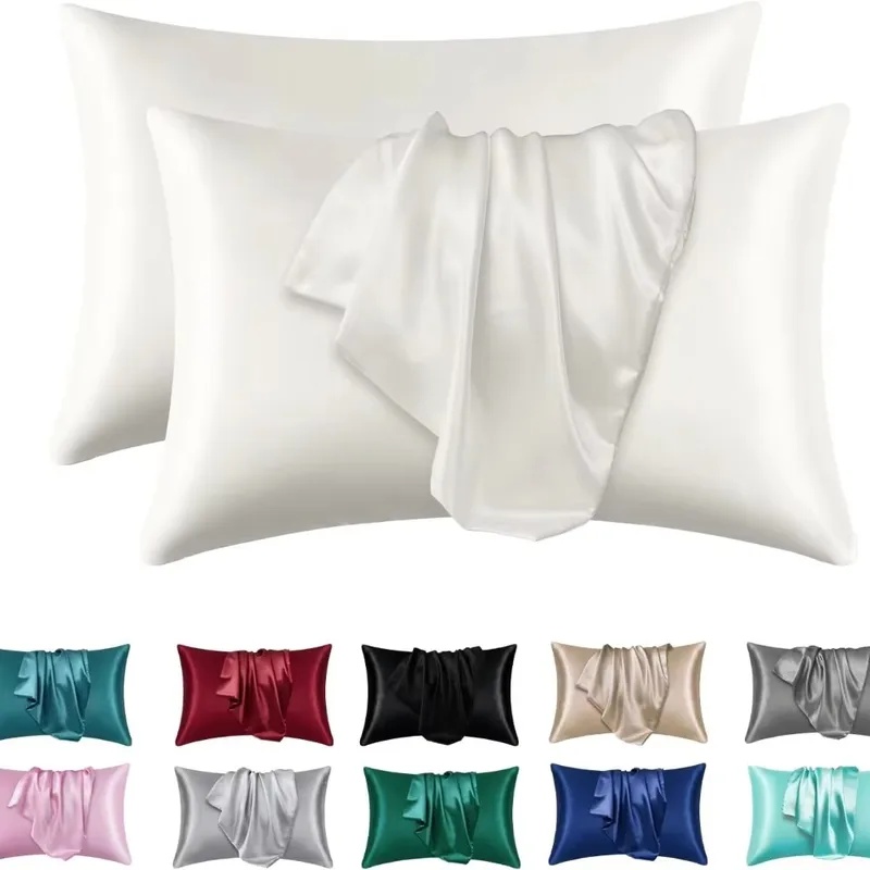 غطاء وسادة من الساتان الحريري  - مراجعة Satin Pillowcase Silk وسعره