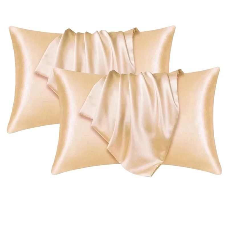 غطاء وسادة من الساتان الحريري  - مراجعة Satin Pillowcase Silk وسعره