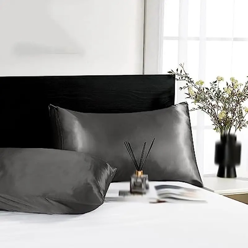 غطاء وسادة من الساتان الحريري  - مراجعة Satin Pillowcase Silk وسعره