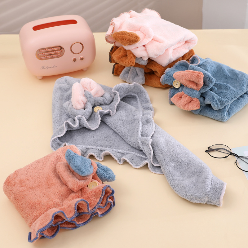 قبعة منشفة شعر بلون سادة من ال - مراجعة Hair Turban Towel وسعره