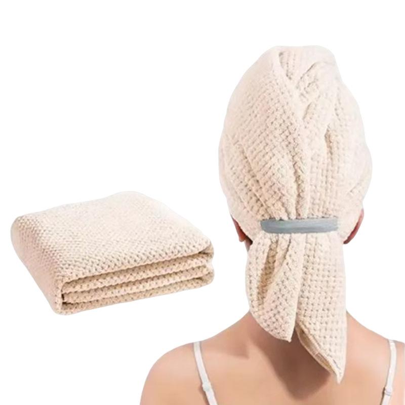 منشفة تجفيف الشعر فائقة الامتص - مراجعة Hair Turban Towel وسعره