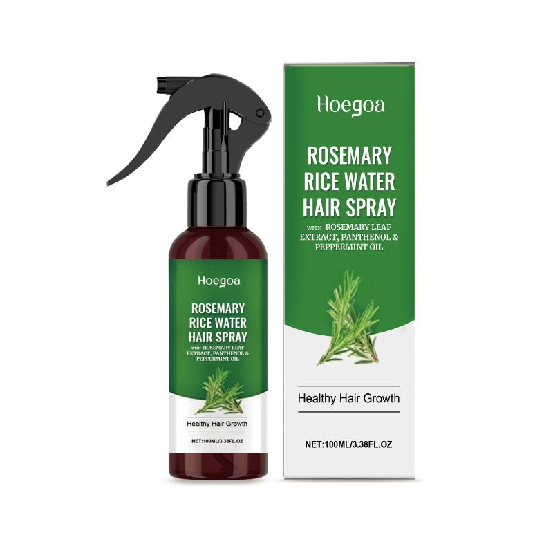 بخاخ نمو الشعر بزيت إكليل الجب - مراجعة Hair Care With Rice Water وسعره