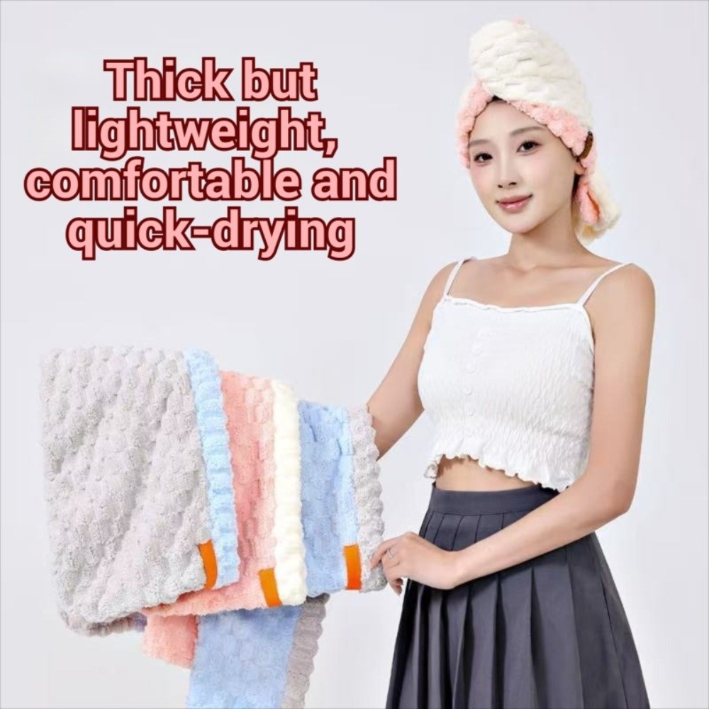 منشفة شعر كبيرة الحجم قابلة لإ - مراجعة Hair Turban Towel وسعره