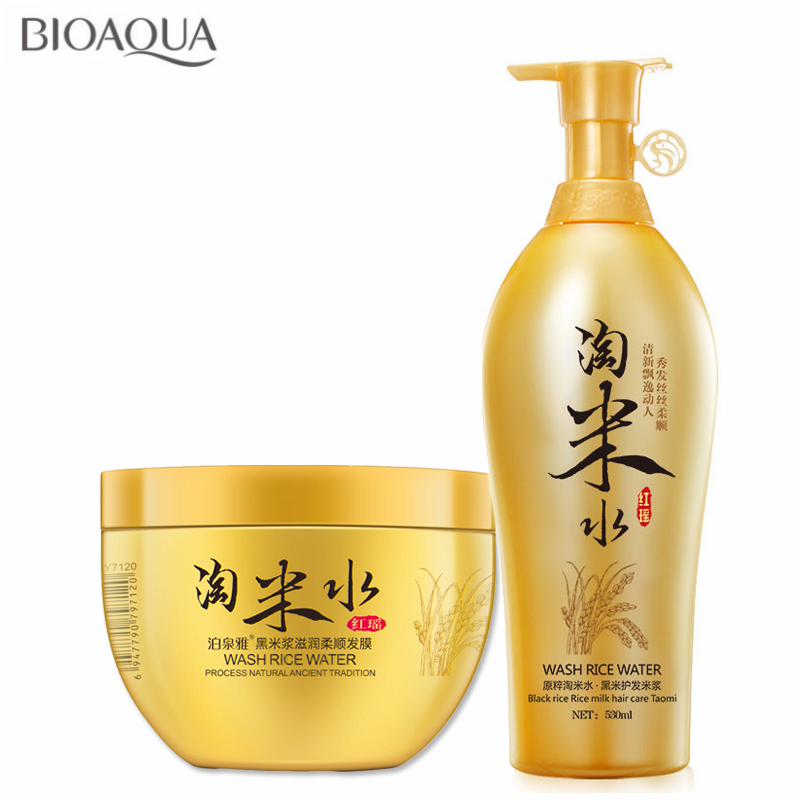 Bioaqua-شامبوه بماء الأرز ، أو - مراجعة Hair Care With Rice Water وسعره