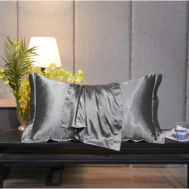 1 قطعة الساتان الفاخرة السلس ل - مراجعة Satin Pillowcase Silk وسعره