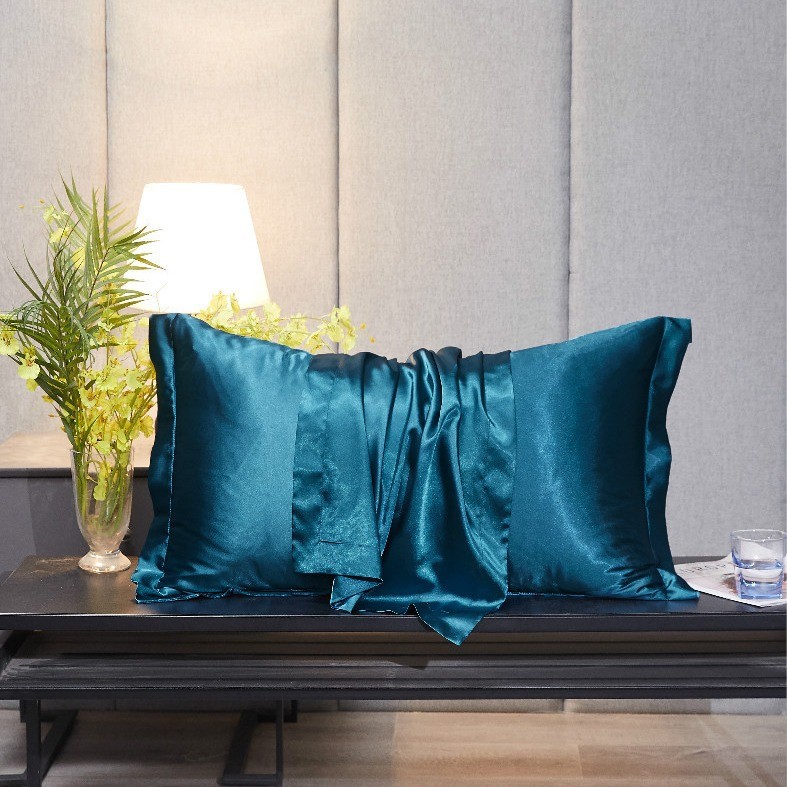 1 قطعة الساتان الفاخرة السلس ل - مراجعة Satin Pillowcase Silk وسعره