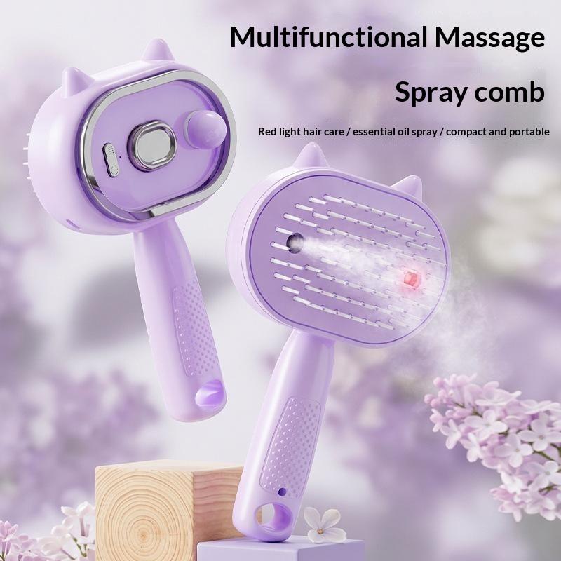 فرشاة شعر كهربائية بتصميم أذن  - مراجعة Hair Care Essence Oil Spray وسعره