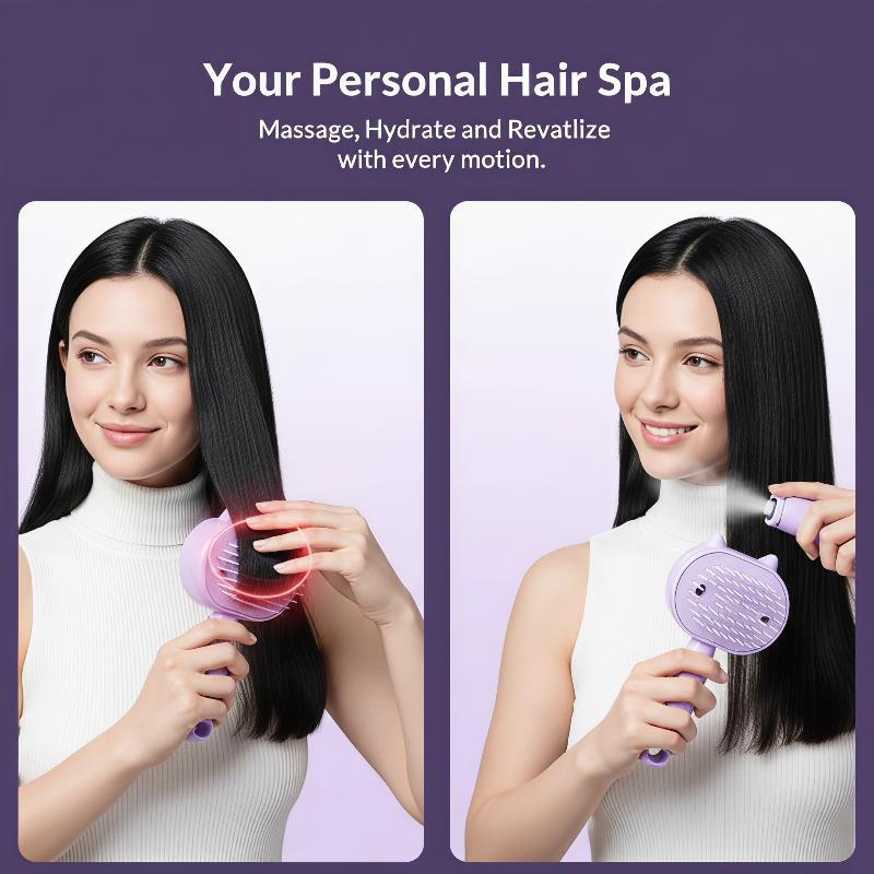 فرشاة شعر كهربائية بتصميم أذن  - مراجعة Hair Care Essence Oil Spray وسعره