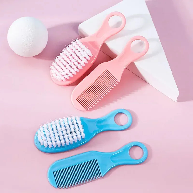 طقم فرشاة ومشط شعر للأطفال الر - مراجعة Hair Care Baby وسعره
