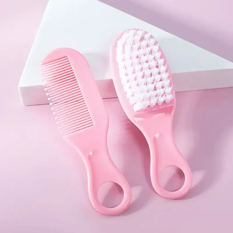 طقم فرشاة ومشط شعر للأطفال الر - مراجعة Hair Care Baby وسعره