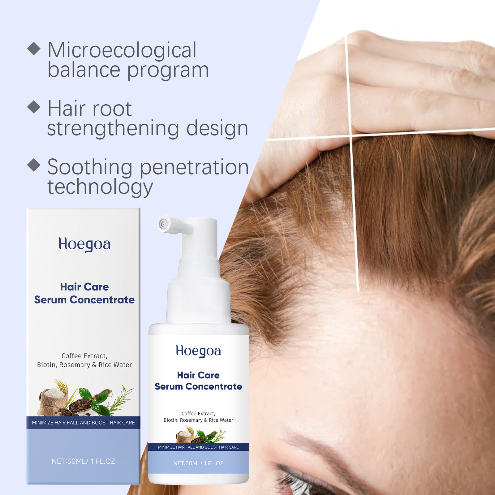 سيروم العناية بالشعر بالكافيين - مراجعة Hair Care With Rice Water وسعره