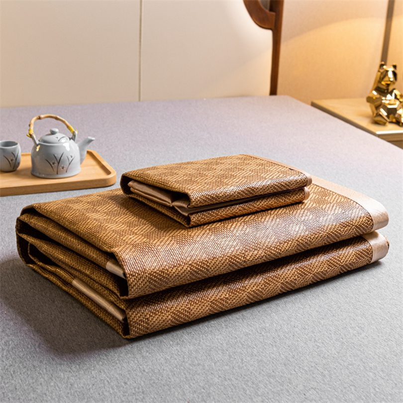 التبريد حصيرة الخيزران الصيف ح - مراجعة Satin Pillowcase Silk وسعره