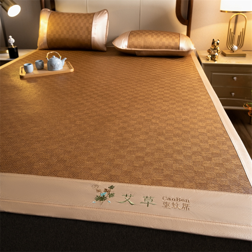 التبريد حصيرة الخيزران الصيف ح - مراجعة Satin Pillowcase Silk وسعره
