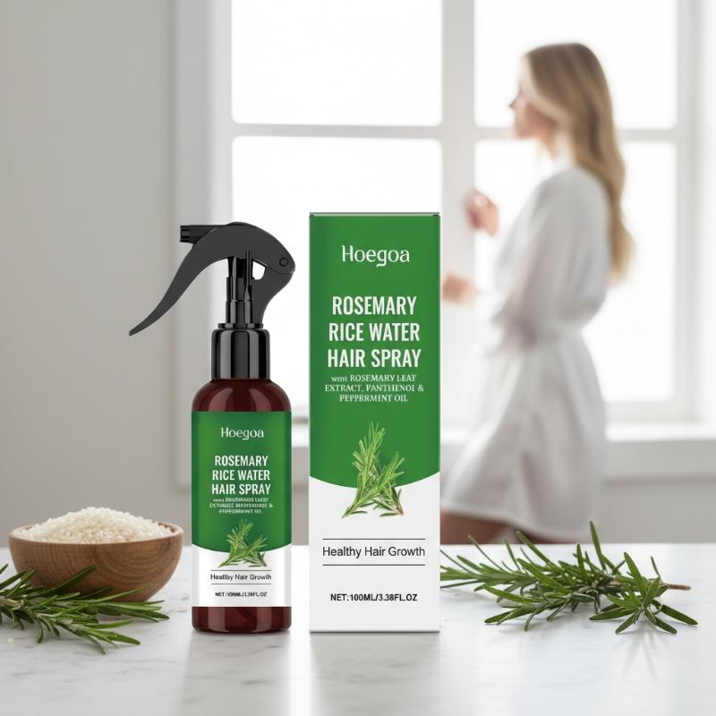 بخاخ إكليل الجبل لنمو الشعر مع - مراجعة Hair Care With Rice Water وسعره