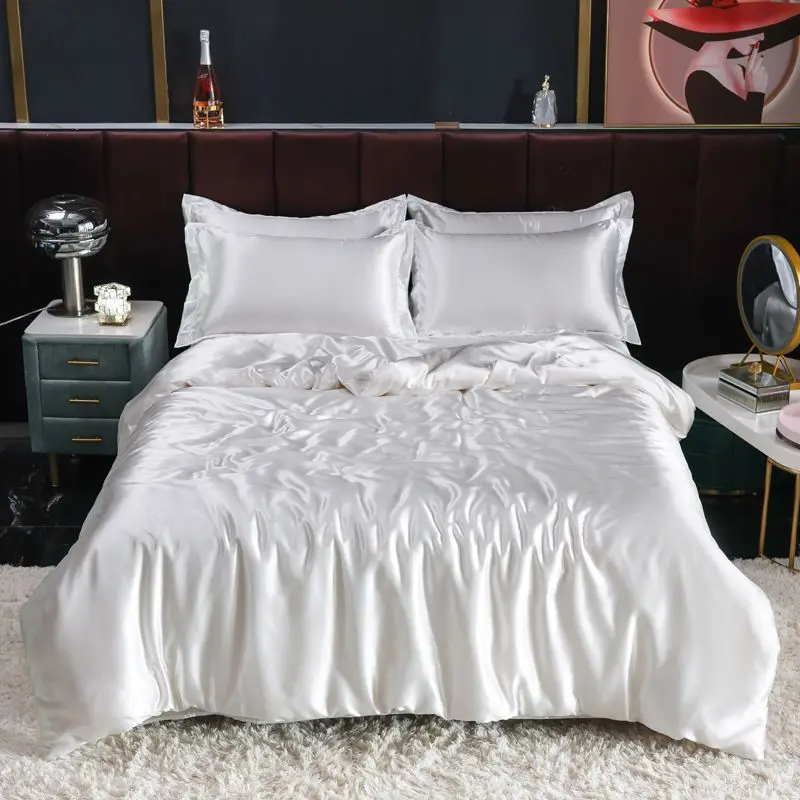 الشمال الحرير طقم سرير مع غطاء - مراجعة Satin Pillowcase Silk وسعره