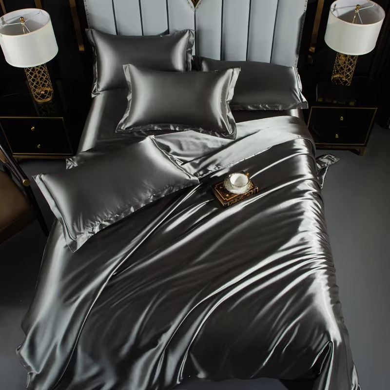 طقم سرير فاخر من الحرير الخالص - مراجعة Satin Pillowcase Silk وسعره