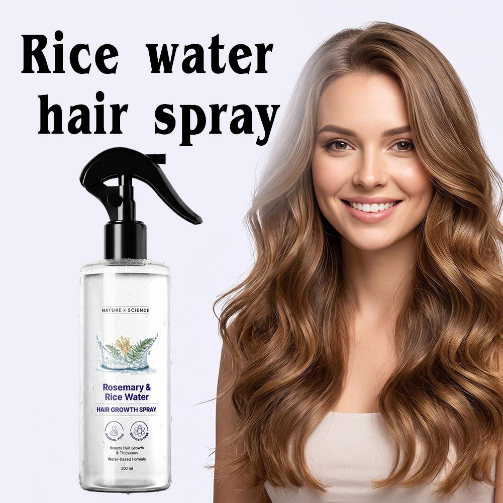 بخاخ الشعر بماء الأرز وإكليل ا - مراجعة Hair Care With Rice Water وسعره