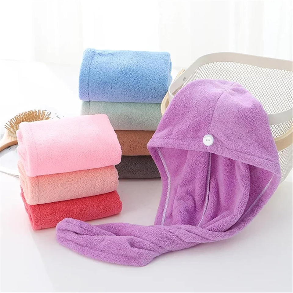 منشفة شعر من الصوف المرجاني لل - مراجعة Hair Turban Towel وسعره