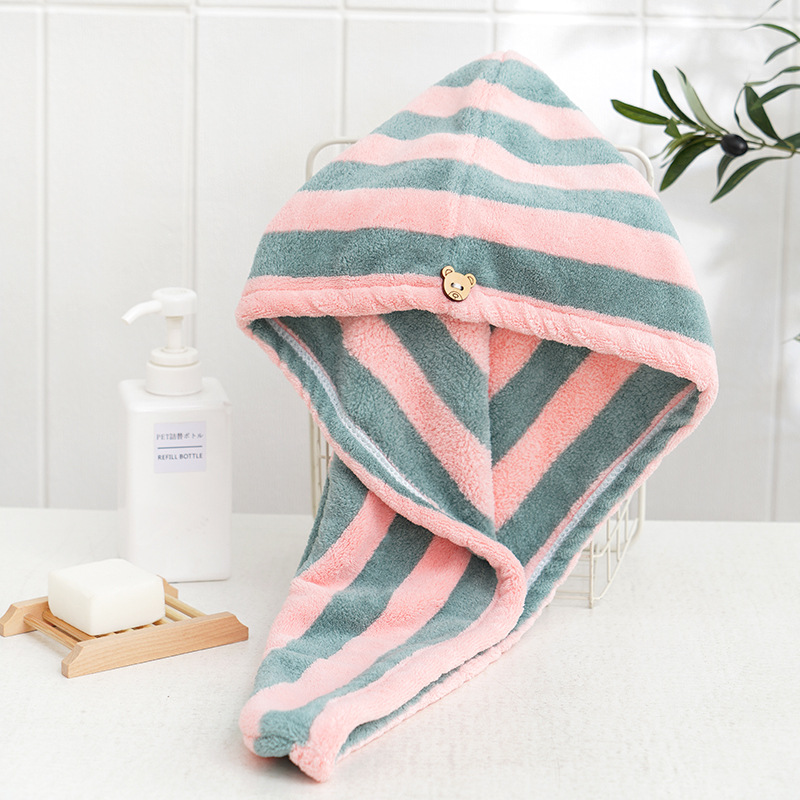 منشفة شعر جافة من الألياف الدق - مراجعة Hair Turban Towel وسعره
