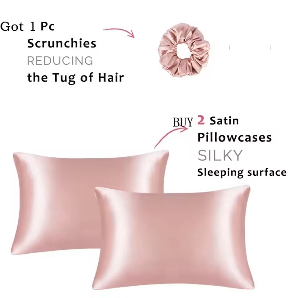 Kuup 1 قطعة المخدة غطاء وسادة  - مراجعة Satin Pillowcase Silk وسعره