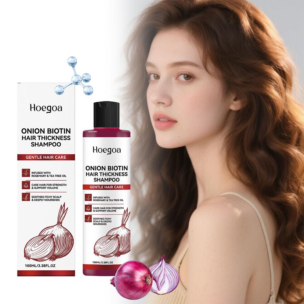 شامبو الشعر بالبيوتين والبصل ل - مراجعة Biotin Shampoo Thickening وسعره