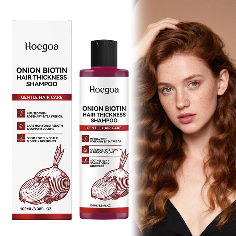 شامبو الشعر بالبيوتين والبصل ل - مراجعة Biotin Shampoo Thickening وسعره
