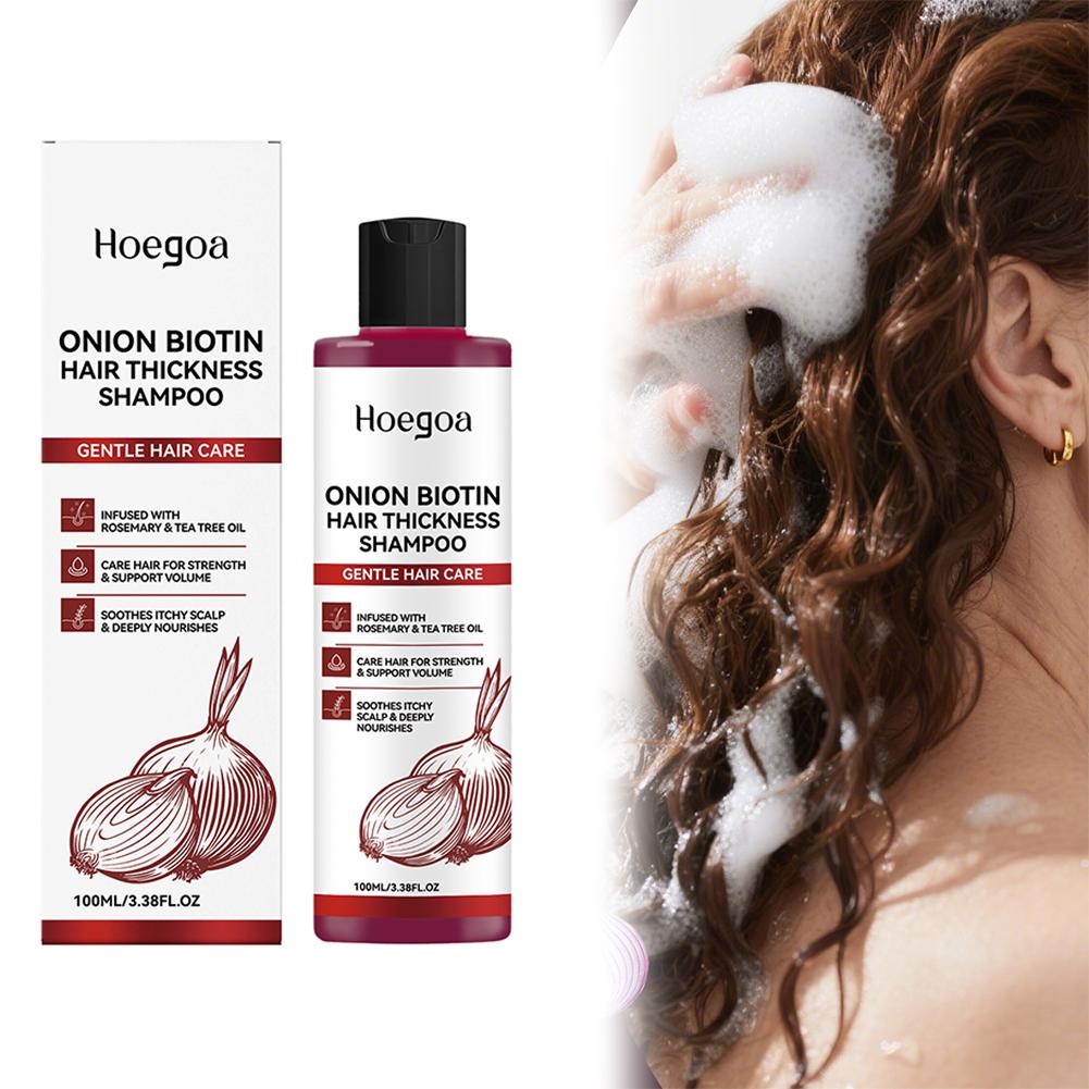 شامبو الشعر بالبيوتين والبصل ل - مراجعة Biotin Shampoo Thickening وسعره