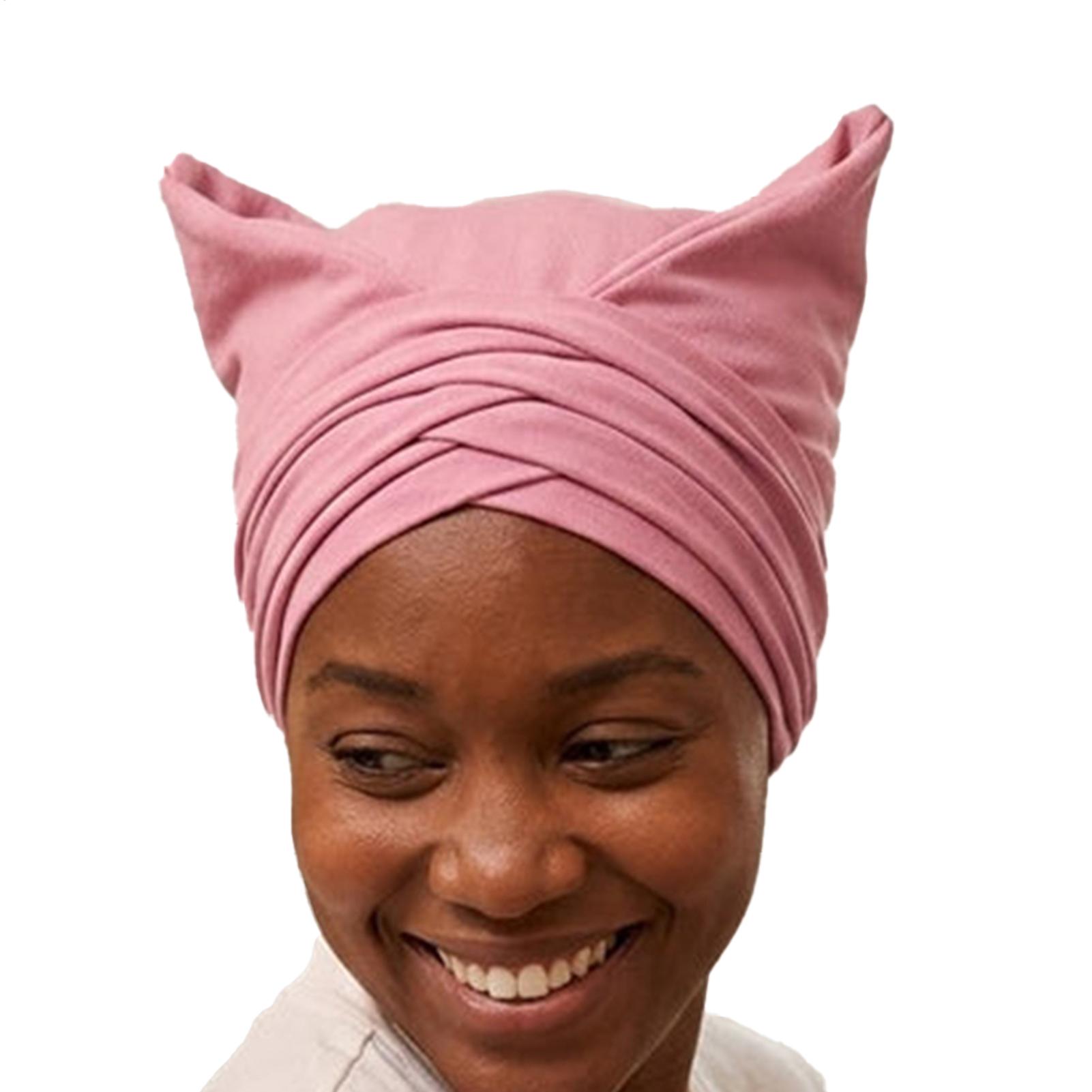 منشفة شعر ناعمة فائقة الامتصاص - مراجعة Hair Turban Towel وسعره