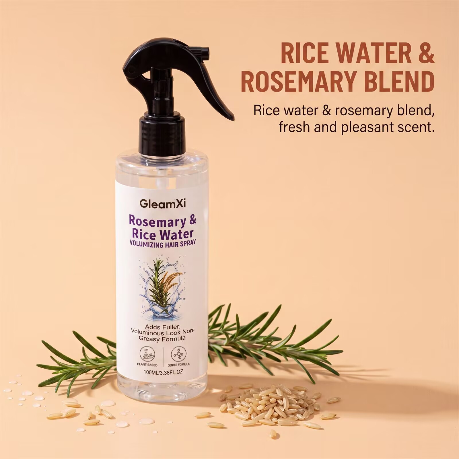بخاخ الشعر بماء الأرز وإكليل ا - مراجعة Hair Care With Rice Water وسعره