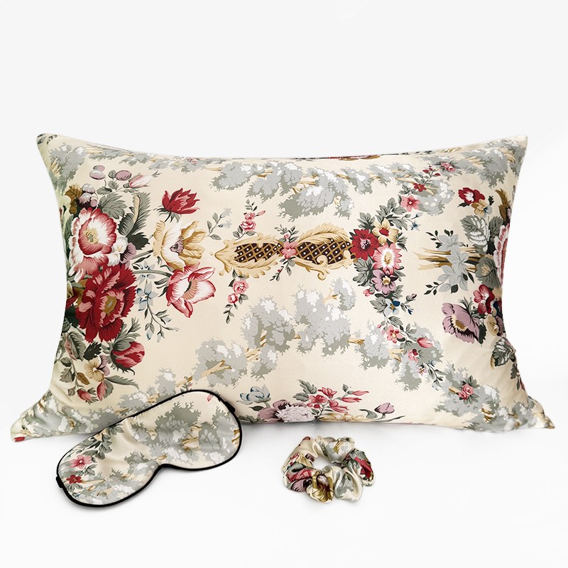 سستة المخدة 1 قطعة مع قناع الن - مراجعة Satin Pillowcase Silk وسعره