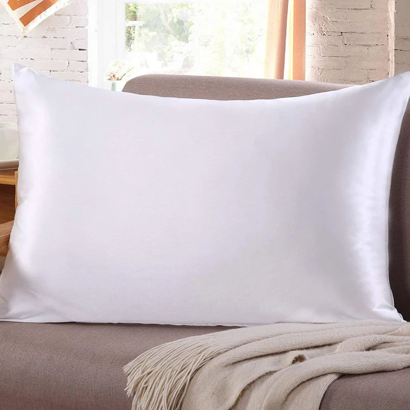 غطاء وسادة جديد من الساتان الح - مراجعة Satin Pillowcase Silk وسعره