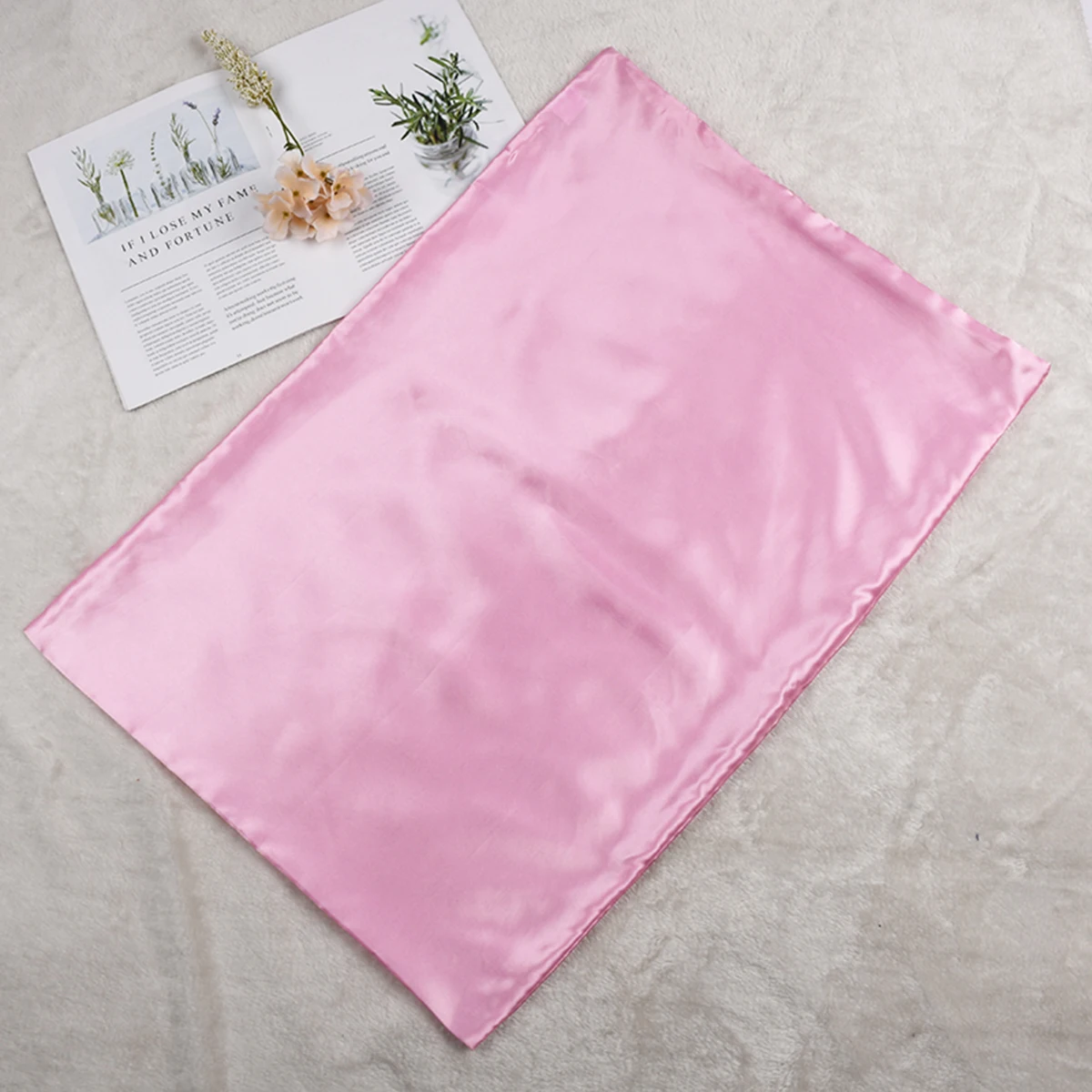غطاء وسادة جديد من الساتان الح - مراجعة Satin Pillowcase Silk وسعره