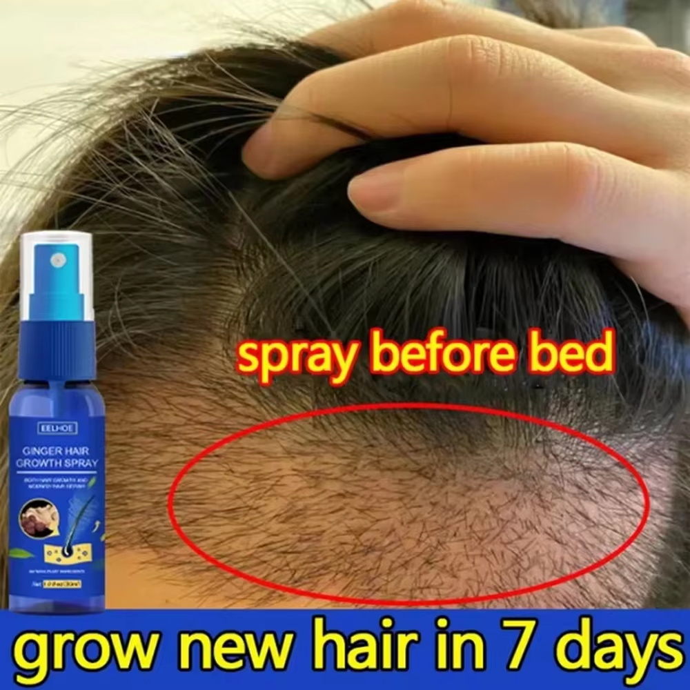 بخاخ الزنجبيل السريع لنمو الشع - مراجعة Hair Care Naturally وسعره